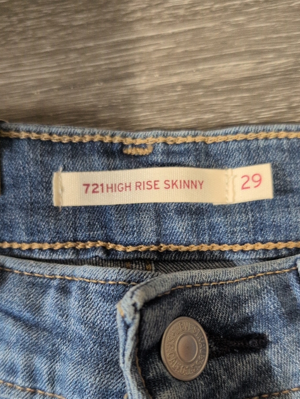 Women's High Rise Jeans - Picture 8 of 15